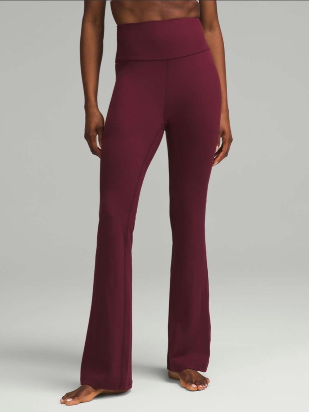 Lululemon Groove Nulu Super-High-Rise Flared Pant — Size 4